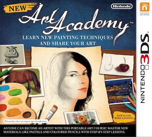 Actual product image Nintendo New Art Academy, -F- (3DS)