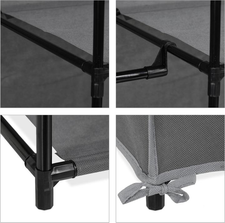 Actual product image Relaxdays Anna Wardrobe (90 x 45 x 172 cm)