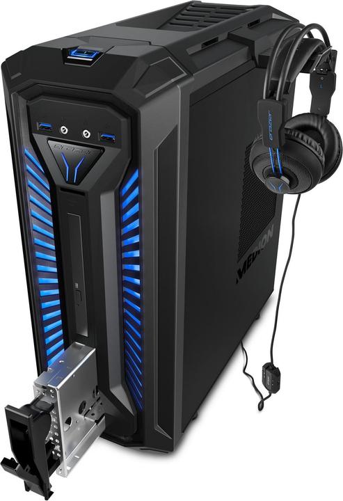 Produktbild Medion Erazer X67098 (Intel Core i7-8700, 16 GB, 512 GB, GeForce GTX 1070)