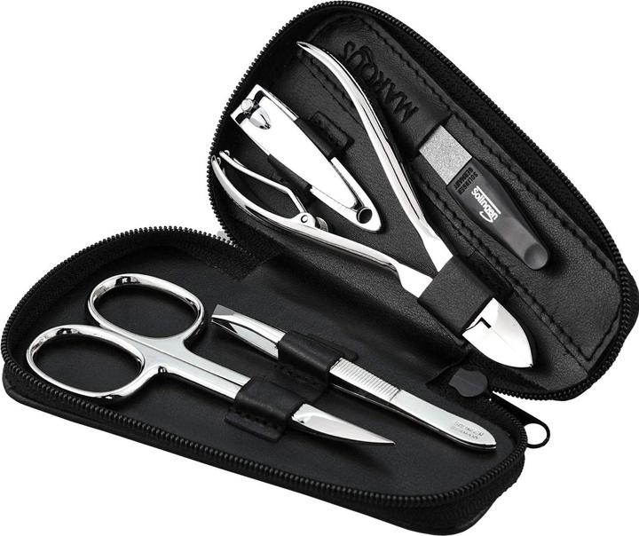 MarQus Nagelset, 5 teilig, schwarz