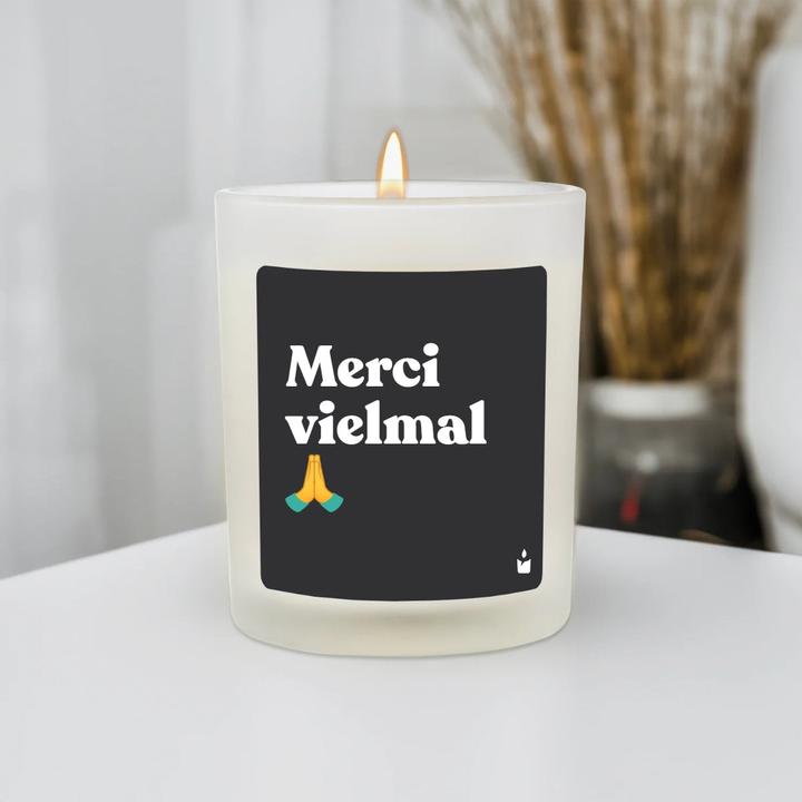 Produktbild Chatty Candles Duftkerze Woody Merci vielmal