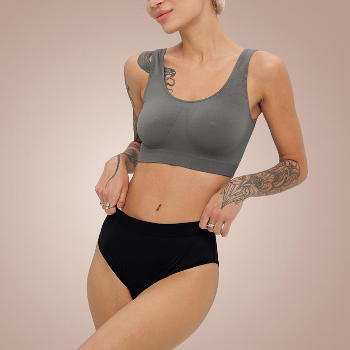 Immagine prodotto Weekiss Hipster - biancheria intima mestruale, biancheria intima mestruale, mutandine mestruali (XXL)