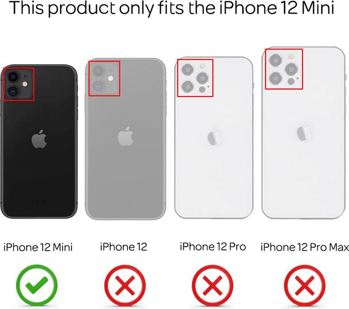 Actual product image Nalia hardcase (Apple iPhone 12 mini)