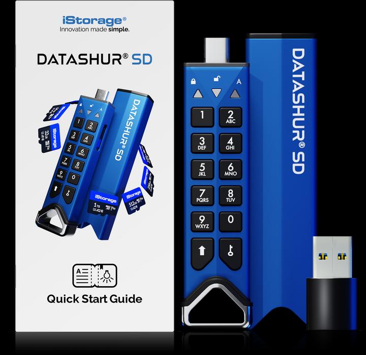 Produktbild iStorage datAshur SD Dual Pack (32 GB, USB-C)