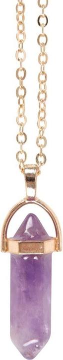 Produktbild Something Different Amethyst Kristall Halskette & Karte (100% synthetisches Material)