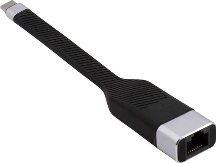 Actual product image Techly Short flat rate USB-C Male to RJ45 (USB-C, USB, RJ45 (1x))
