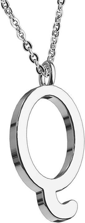 Immagine prodotto Star Piercing Catena d'argento con ciondolo lettera Q (Acciaio chirurgico 316L, senza ottone)
