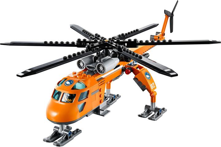 Produktbild LEGO Arktis-Helikopter mit Hundeschlitten (60034, LEGO City)