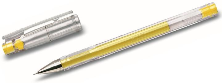Pilot G-Tec C4 0.4 gel pen transparent 0.4 mm, writing colour: yellow (Yellow, 1 x)