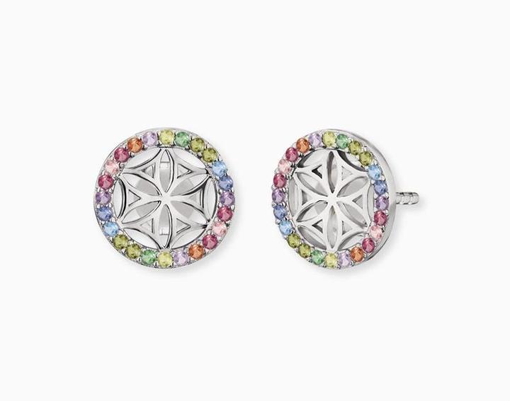 Actual product image Engelsrufer Stud earrings flower of life (925 silver)
