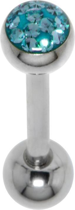 Produktbild Bijouteria Zungenpiercing (Epoxiharz, Kristall, Chirurgenstahl 316L)