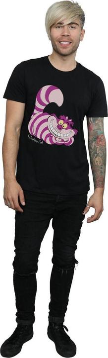 Image du produit Alice In Wonderland T-shirt en coton pour hommes avec le chat du Cheshire (XXL)