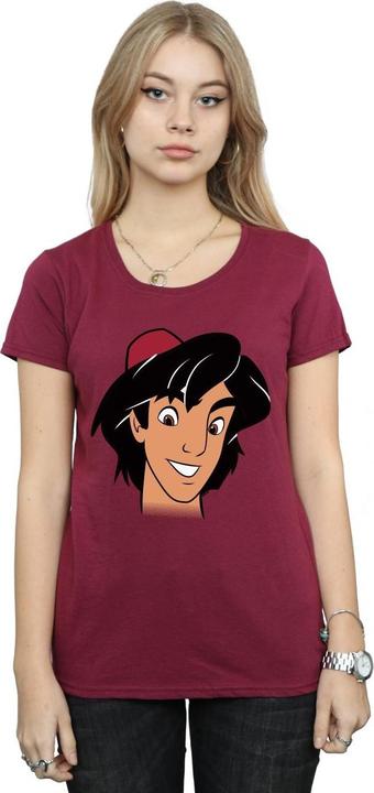 Actual product image Disney Womens/Ladies Aladdin Headshot Cotton T-Shirt (M)