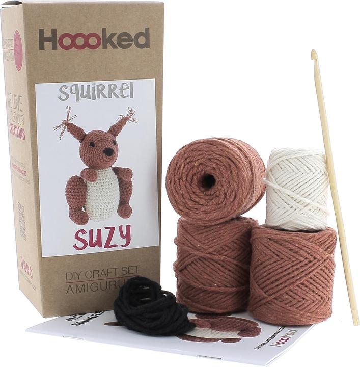 Immagine prodotto Hoooked Set uncinetto fai da te Milano Eco Barbante Scoiattolo Suzy