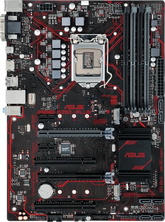 Actual product image ASUS Prime B250-Plus (LGA 1151, Intel B250, ATX)