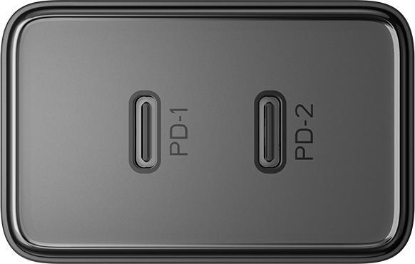 Image du produit Joyroom JR-TCF09 chargeur rapide 2x USB-C 40W - noir (40 W)