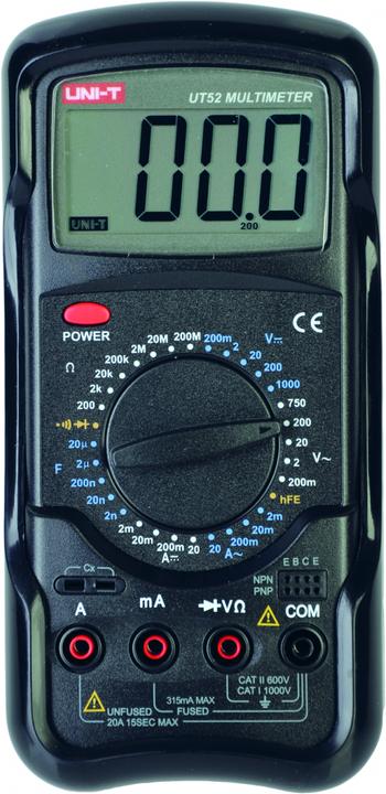 Actual product image Uni-T Universal multimeter UT52