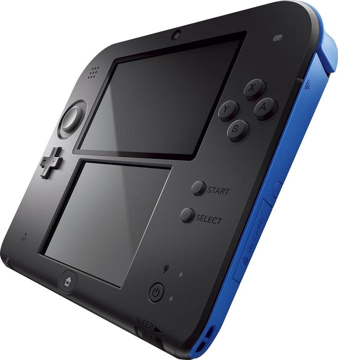 Produktbild Nintendo 2DS, Schwarz, inkl. Mario Kart 7