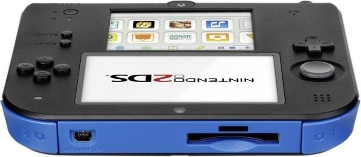 Produktbild Nintendo 2DS, Schwarz, inkl. Mario Kart 7