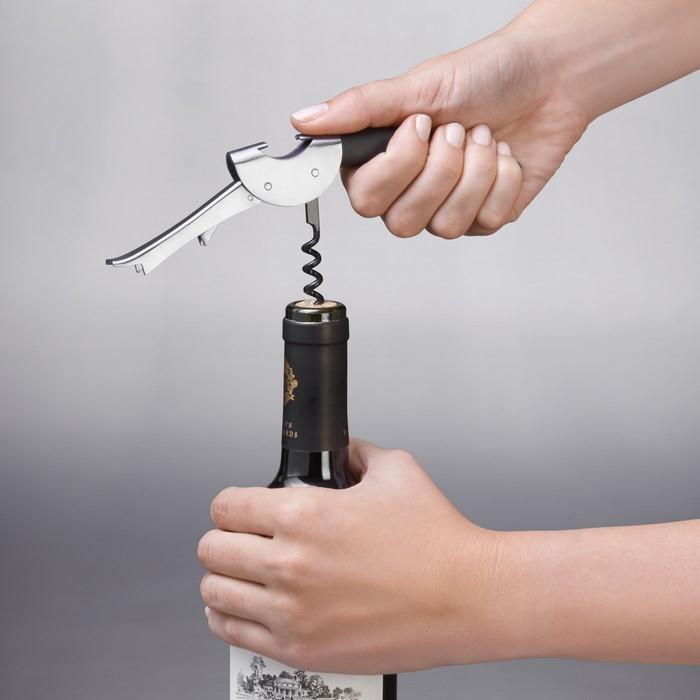 Actual product image OXO Double lever cellar corkscrew (Sommelier knife)