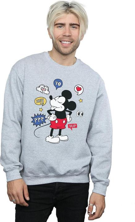 Produktbild Disney Mickey Mouse Tongue Out Sweatshirt (S)