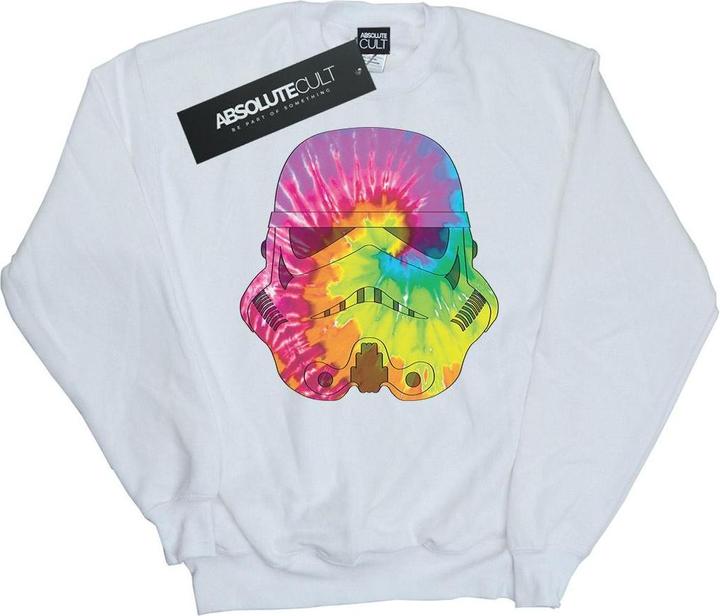Actual product image Star Wars Mens Stormtrooper Uranus Helmet Sweatshirt (XL)