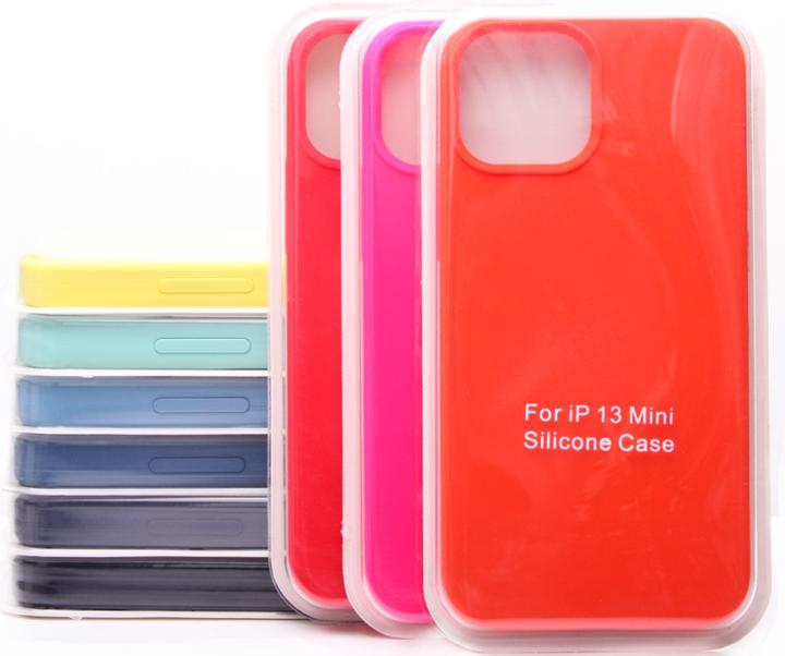 Actual product image Ambiance1 Case iPhone 13 Mini - Hardcase silicone protective case red (Apple iPhone 13 mini)