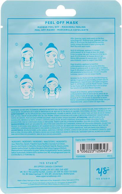 Actual product image Yes Studio Face Mask - Peeling Great