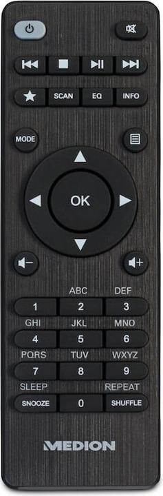 Actual product image Medion MD 89289 Stereo Internet radio grey (Web radio, DAB+, FM, Bluetooth, Wi-Fi)