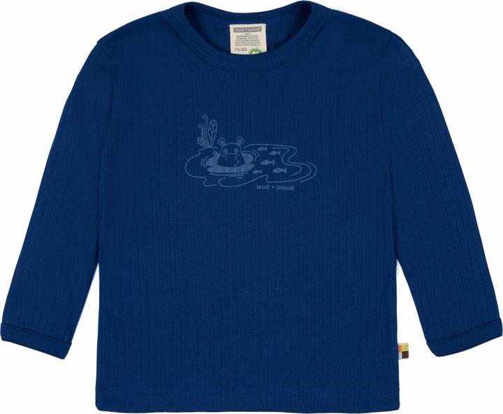 loud + proud Shirt Derby Rib mit Druck