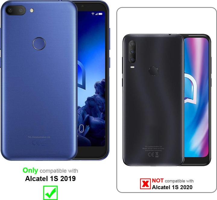 Image du produit Cadorabo Coque pour Alcatel 1S 2019 universel avec Clip (Alcatel 1S (2019))