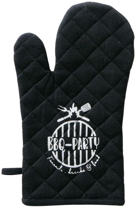 Image du produit Boltze Home Boltze Küchenhandschuh BBQ Schwarz, Grösse: Universalgrösse (50% coton, 50% polyester)