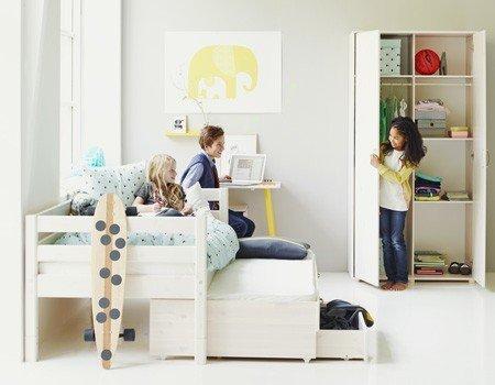 Produktbild Flexa Bett Classic mit Ausziehbett und 2 Schubkasten (90 x 200 cm)