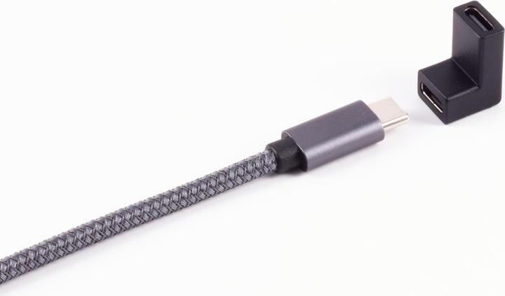 Produktbild Shiverpeaks ®-BASIC-S--Adapter, USB-C Verbinder, 3.1, 90° Winkel links/rechts, PVC (USB Typ-C)