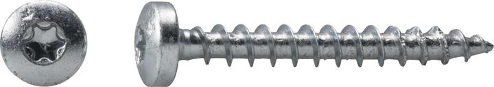 Actual product image Dresselhaus JD Plus universal screw pan-head w. I-star 4.5x40 mm galvanised, 200 pcs. (200 Screws per piece)