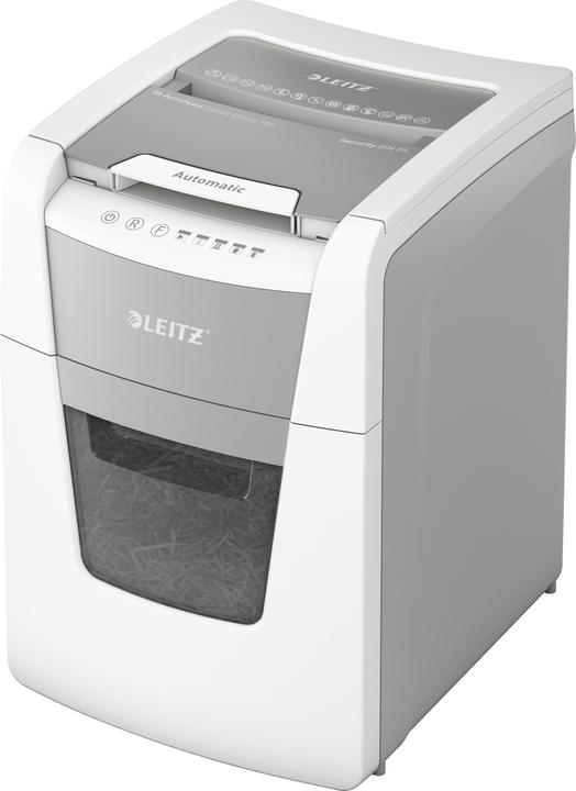 Produktbild Leitz Aktenvernichter IQ Autofeed Small Office 100 Mikroschnitt 2 x 15 mm 34 l Blattanzahl (max.): Sich (Microschnitt)