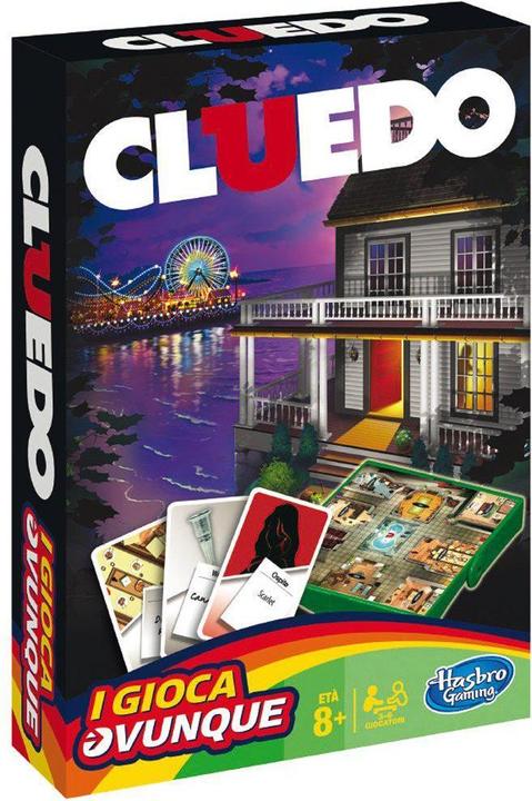 Actual product image Hasbro Gaming Cluedo Travel (Italian)
