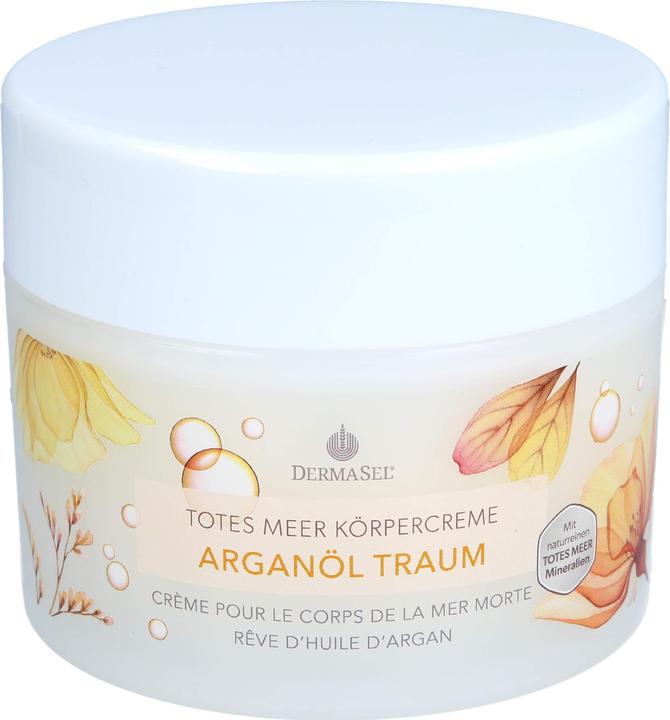 Image du produit DermaSel crème pour le corps de rêve à l'huile d'argan allemand français (Crème pour le corps, 200 ml)