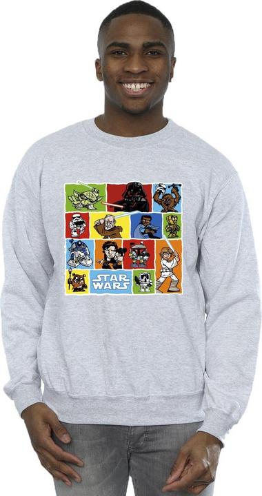 Produktbild Star Wars Comic Drawing Montage Sweatshirt (M)