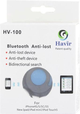 Actual product image Hermex HAVIR Bluetooth Anti-Lost for Apple - Black (iOS)