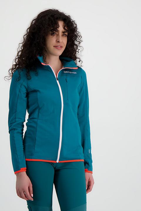 Produktbild Ortovox Fleece Light Grid Hoodie Damen Midlayer (XS)
