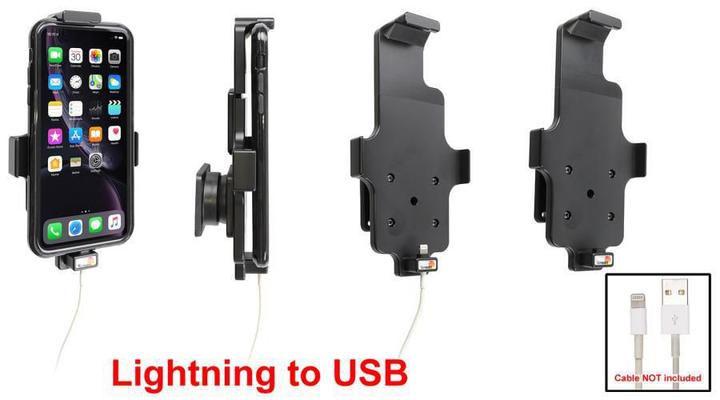 Immagine prodotto Brodit Supporto (attacco superiore) per APPLE iPhone XR, per custodie protettive, altezza massima 150-165
