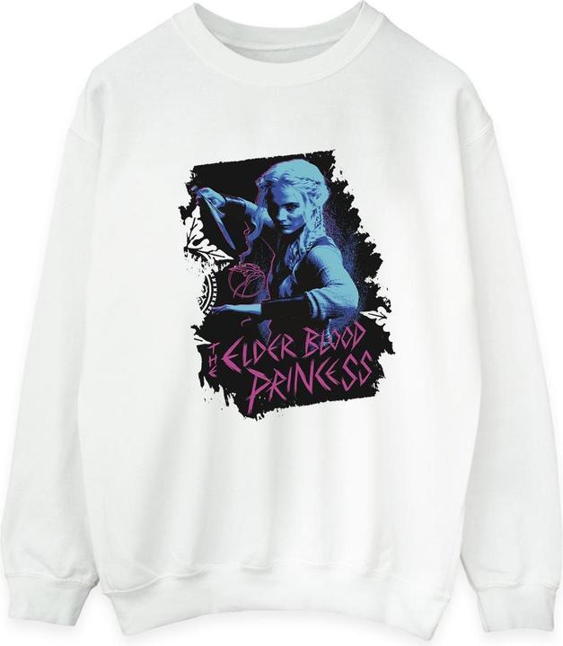 Actual product image Netflix Mens The Witcher Ciri Blood Princess Sweatshirt (5XL)