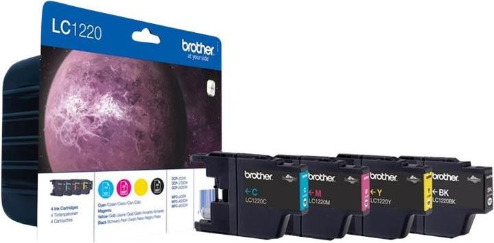 Produktbild Brother DUPLIKAT LC-1220 (M, BK, C, Y)