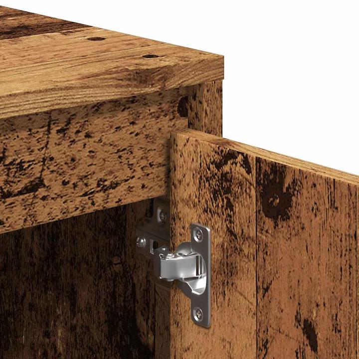 Immagine prodotto VidaXL TV Schrank Lowboard Fernsehschrank Fernsehtisch TV Möbel Altholz-Optik (120 x 30 x 40,5 cm)