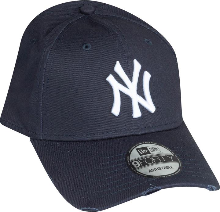 Image du produit New Era 9Forty Strapback Cap - Distressed Ny Yankees Navy