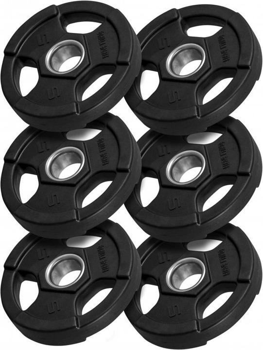 Image du produit Gorilla Sports Plaques de poids (6 x 5 kg)