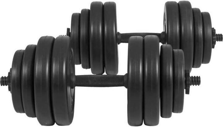 Actual product image Gyronetics Dumbbell set (8 x 2.5 kg, 4 x 1.25 kg, 4 x 0.75 kg)
