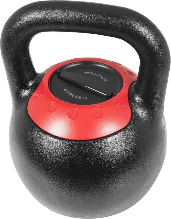 Produktbild Gorilla Sports Kettlebell verstellbar (4 x 2 kg)