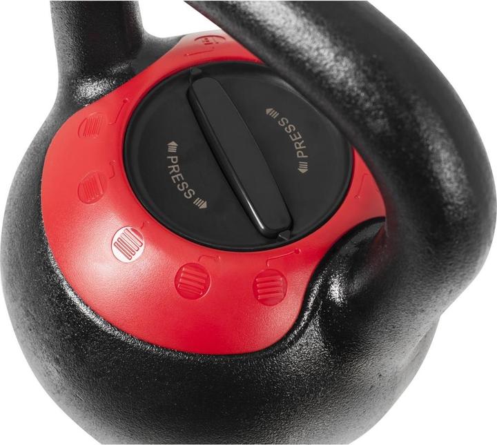 Produktbild Gorilla Sports Kettlebell verstellbar (4 x 2 kg)